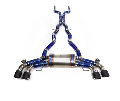 N63 Valvetronic Catback Titanium Exhaust