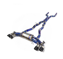  N63 Valvetronic Catback Titanium Exhaust