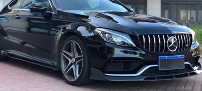 W205 C Class BB Style Carbon Fiber Front Lip