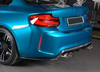 F87 M2 3D Style Carbon Fiber Rear Diffuser