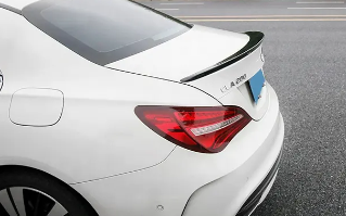 W117 CLA Class Gloss Black Spoiler