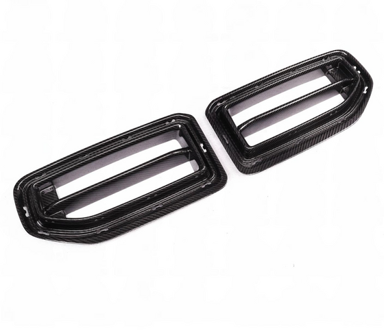 G87 M2 MP Style Carbon Fiber Kidney Grill Replacements