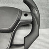 Model 3/Y Yoke Style Carbon Fiber Steering Wheel Replacement