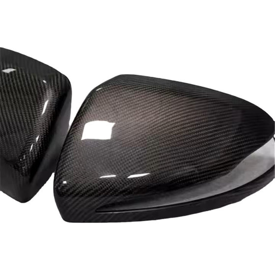 W205 C Class Carbon Fiber Mirror Cover Replacements