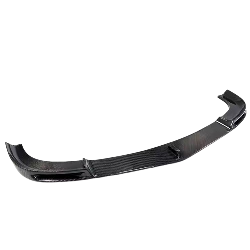 W204 C63 C Class V Style Carbon Fiber Front Lip